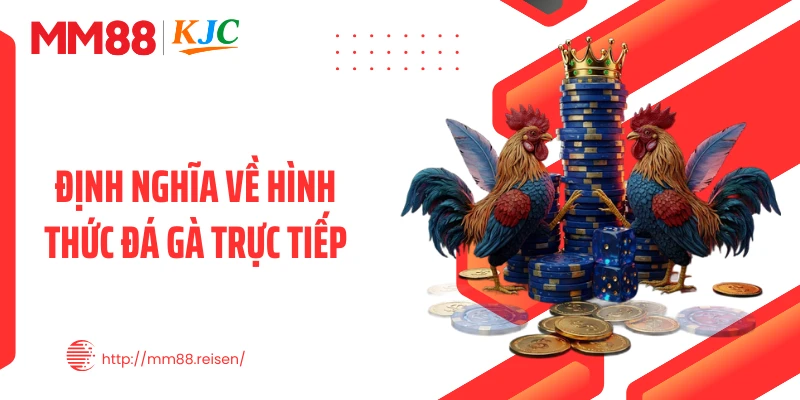Định nghĩa về hình thức đá gà trực tiếp